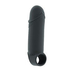 Насадка Stretchy Thick Penis Extension Grey No.35 SH-SON035GRY