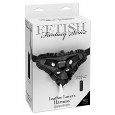 Страпон FF LEATHER LOVER'S HARNESS 347223PD