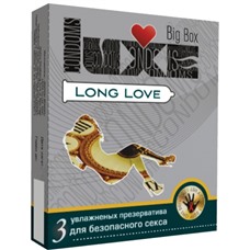 Презервативы LUXE №3  Big Box Long Love