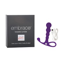 Анальный вибромассажер EMBRACE BEADED PROBE PURPLE 4620-30BXSE