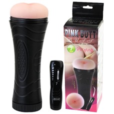 Мастурбатор в колбе Pink Butt Vibrating BM-00900T27Z-1