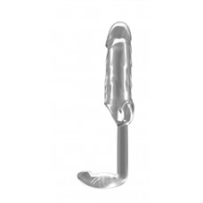 Насадка Stretchy Penis Exten and Plug Transparent No.38 SH-SON038TRA