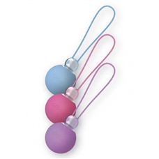 Вагинальные шарики KEGEL BALLS PINK/PURPLE/BLUE 11471LV