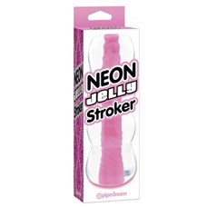 Мастурбатор Neon Jelly Stroker Pink 311511PD