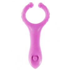 Кольцо на пенис с вибрацией VIBRATING CLIT-STIM C-RING PURPLE 10237TJ