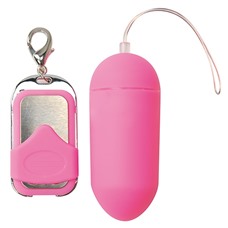 Вибромасажер VIBRATING EGG PLEASURE SHIVER LARGE PINK T4L-801008