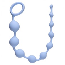 Анальная цепочка Long Pleasure Chain Blue 35 см