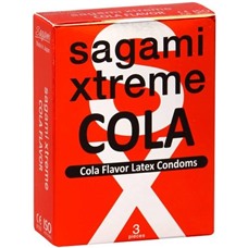 Презервативы Sagami №3 Xtreme Cola 0,04 мм