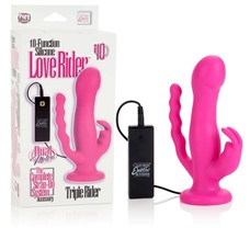 Насадка к трусикам 10-Function Love Rider Butterfly Riders PINK 1498-84BXSE