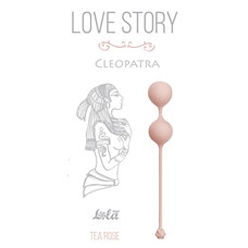 Розовые вагинальные шарики Cleopatra Tea Rose