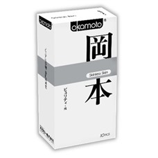 Тонкие презервативы Skinless Skin Purity - Okamoto, 10 шт