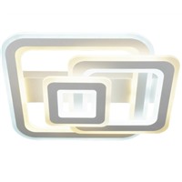 Потолочная светодиодная люстра "квадраты" большая
