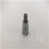 Головка торцевая удлиненная 1/2, 6-гранная, SuperLock, 14 мм, BERGER, BG-12SD14