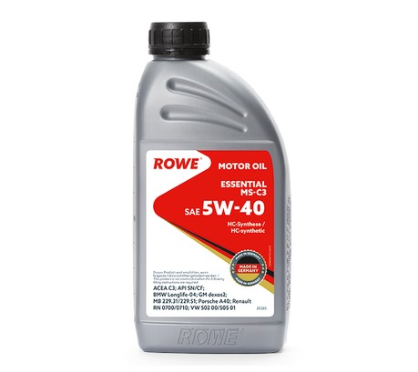 Моторное масло Rowe Essential 5W-40 MS - C3 (1л.)