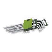Набор ключей  угловых TORX  (Т10,Т15,Т20,Т25,Т27,Т30,Т40,Т45,Т50)  9 шт. Дело Техники арт. '563091'