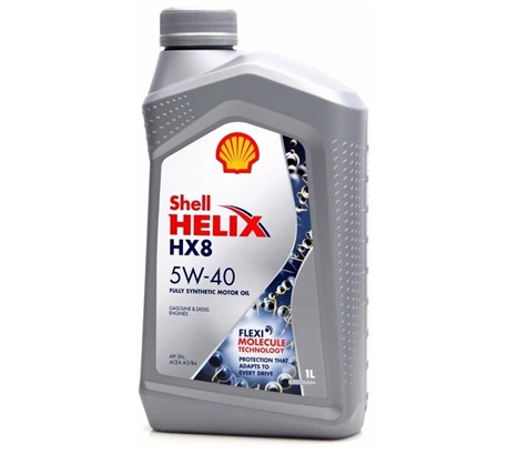Моторное масло Shell Helix HX8 Synthetic 5W-40 (1л.)