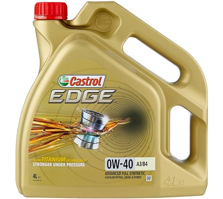 Моторное масло Castrol EDGE Titanium 0W-40 A3/B4 (4л.)