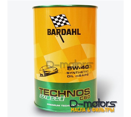 Bardahl Technos C60 5W-40 Exceed (1л)