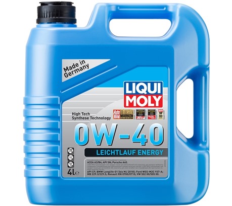Моторное масло Liqui Moly Leiсhtlauf Energy 0W-40 (4л.)