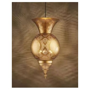 Марокканский фонарь Antique gold 60 см