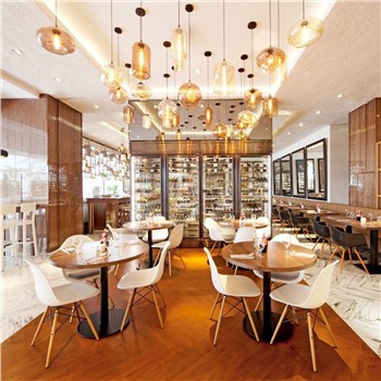 Подвесной стеклянный светильник 