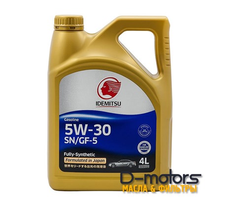 Моторное масло Idemitsu 5W-30 (4л.)
