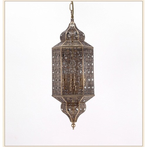 Марокканский фонарь бронза 56 см